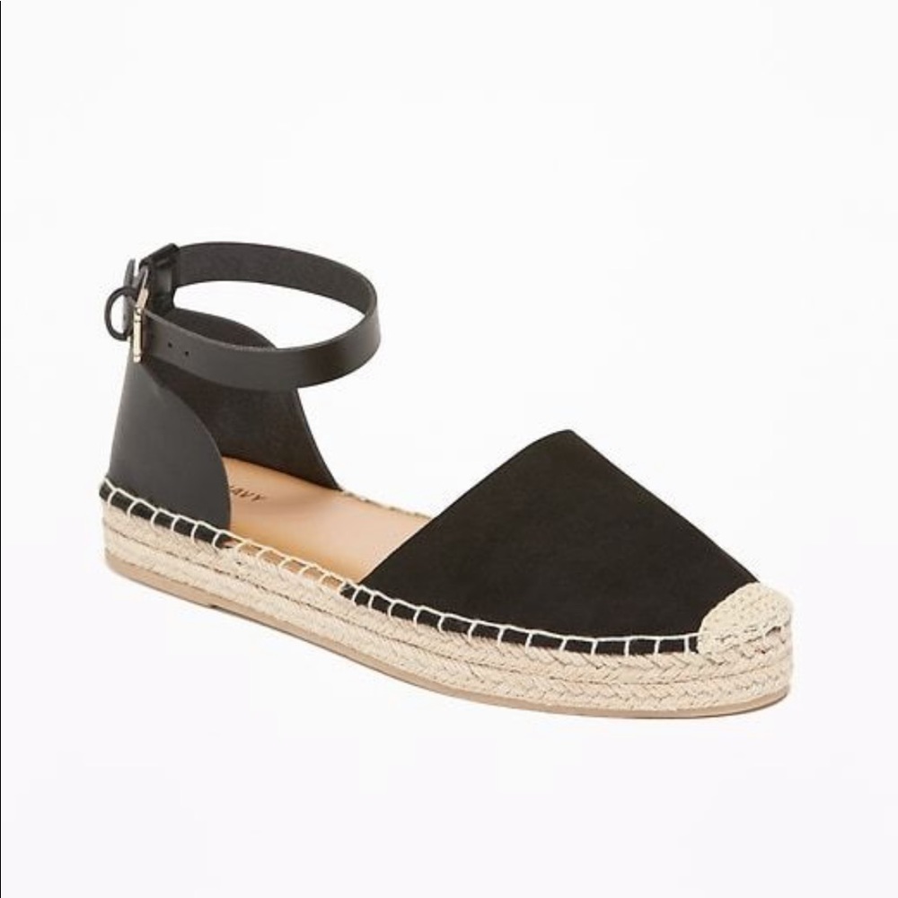 Old Navy Faux-Suede Espadrille  Sandals for Women